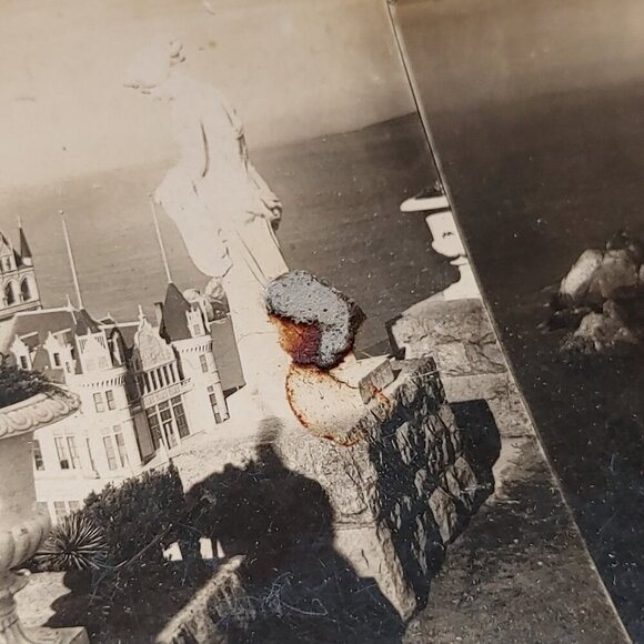 ANTIQUE Stereograph Card Cliff house and seal rocks san Francisco - Picture 2 of 6